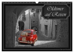 Cover-Bild zum Titel 'Oldtimer auf Reisen (Wandkalender 2026 DIN A3 quer), CALVENDO Monatskalender' von 'Monika Jüngling Alias Mausopardia'