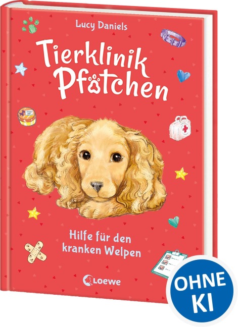 Tierklinik Pfötchen (Band 4) - Hilfe für den kranken Welpen - Lucy Daniels