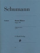 Cover-Bild zum Titel 'Bunte Blätter op. 99' von 'Robert Schumann'
