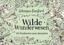 Cover-Bild zum Titel 'Wilde Wunderwesen' von 'Johanna Basford'