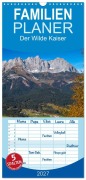 Cover-Bild zum Titel 'Familienplaner 2027 - Der Wilde Kaiser, das Kletterparadies bei Kitzbühel mit 5 Spalten (Wandkalender, 21 x 45 cm) CALVENDO' von 'Peter Überall'