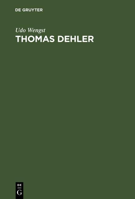 Thomas Dehler - Udo Wengst