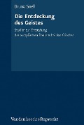 Cover-Bild zum Titel 'Die Entdeckung des Geistes' von 'Bruno Snell'