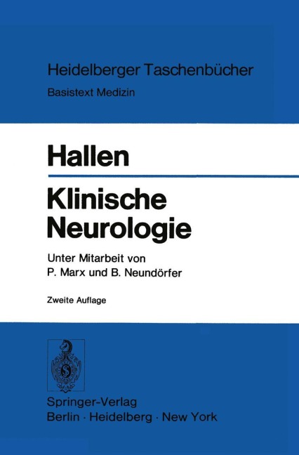 Klinische Neurologie - O. Hallen