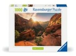 Cover-Bild zum Titel 'Erwachsenenpuzzle 1000 Teile - Zion Canyon USA' von ''