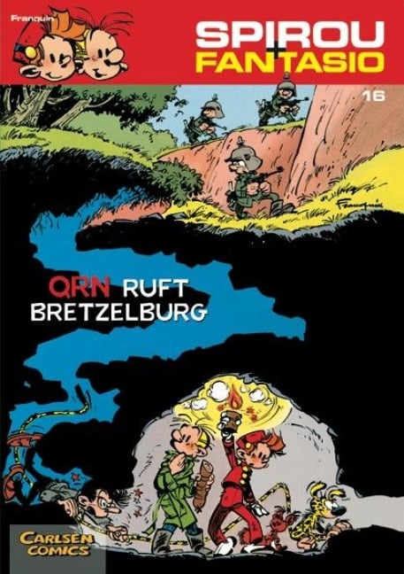 Spirou und Fantasio 16. QRN ruft Bretzelburg - Andre Franquin