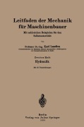 Cover-Bild zum Titel 'Leitfaden der Mechanik für Maschinenbauer' von 'Karl Laudien'