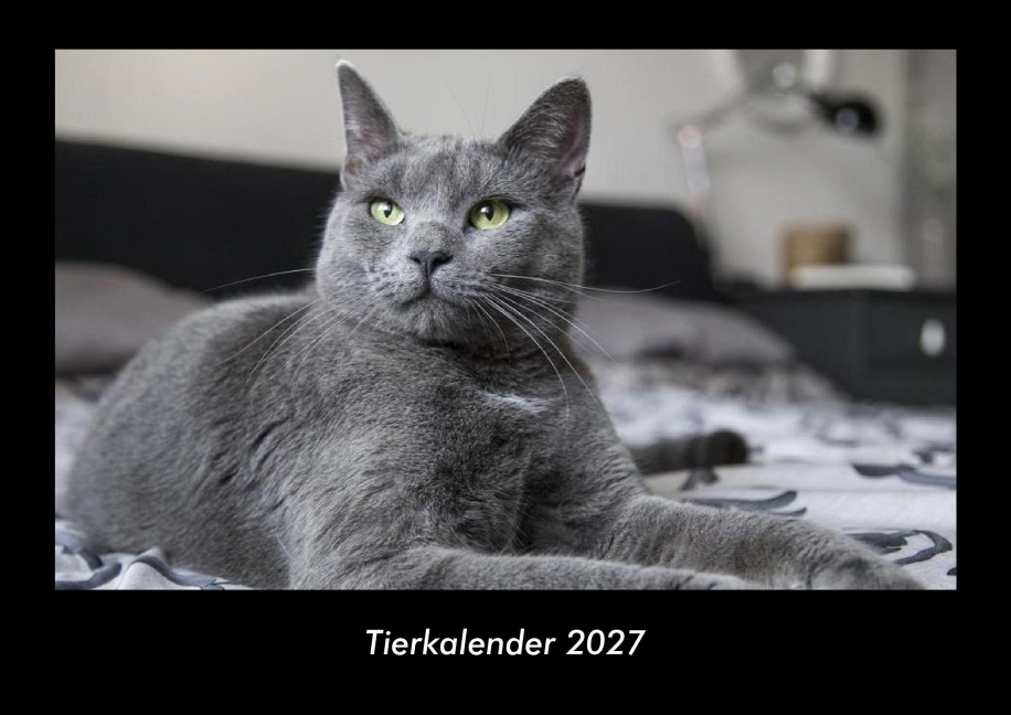 Tierkalender 2027 Fotokalender DIN A3 - Tobias Becker