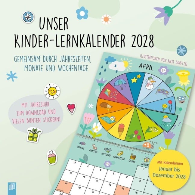 Unser Kinder-Lernkalender 2028 - 