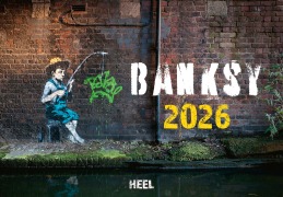 Cover-Bild zum Titel 'Banksy Kalender 2026 Mittelformat' von ''