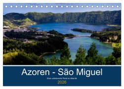 Cover-Bild zum Titel 'Azoren - São Miguel (Tischkalender 2026 DIN A5 quer), CALVENDO Monatskalender' von 'Hm-Fotodesign Hm-Fotodesign'