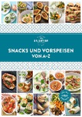 Cover-Bild zum Titel 'Snacks und Vorspeisen von A-Z' von 'Oetker'