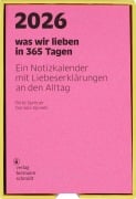 Cover-Bild zum Titel 'was wir lieben: in 365 Tagen' von 'Daniela Spinelli, Birte Spreuer'