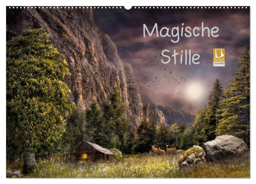 Magische Stille (Wandkalender 2025 DIN A2 quer), CALVENDO Monatskalender - Simone Wunderlich