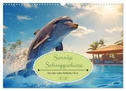 Sonnige Schnappschüsse - Ein Jahr voller fröhlicher Tiere (Wandkalender 2026 DIN A3 quer), CALVENDO Monatskalender - Rupert Kowalski