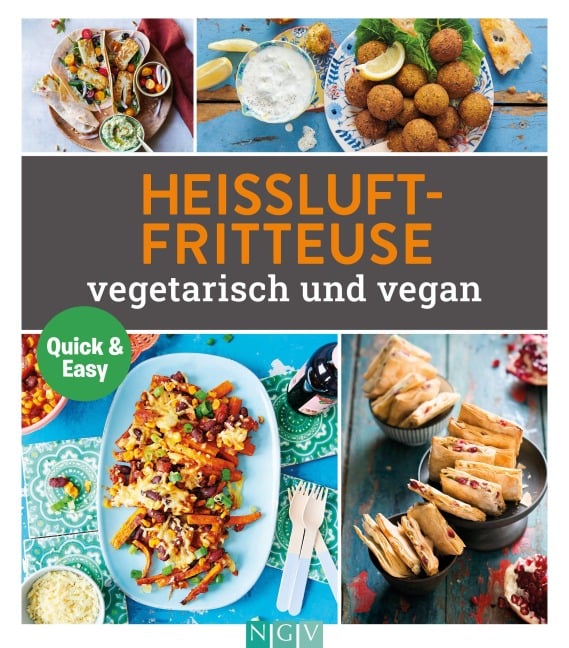 Heißluftfritteuse vegetetarisch und vegan - 