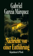 Cover-Bild zum Titel 'Nachricht von einer Entführung' von 'Gabriel García Márquez'