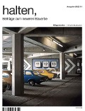 Cover-Bild zum Titel 'halten, Beiträge zum neueren Bauerbe 2022 01' von 'Andreas Putz'