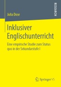 Cover-Bild zum Titel 'Inklusiver Englischunterricht' von 'Julia Dose'
