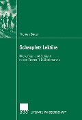 Cover-Bild zum Titel 'Schauplatz Lektüre' von 'Thomas Bauer'