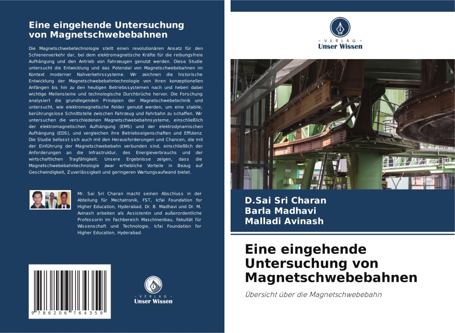Eine eingehende Untersuchung von Magnetschwebebahnen - D. Sai Sri Charan, Barla Madhavi, Malladi Avinash