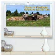 Tiere in Freiheit - Nutztiere auf der Alm (hochwertiger Premium Wandkalender 2026 DIN A2 quer), Kunstdruck in Hochglanz - Georg Niederkofler