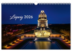 Cover-Bild zum Titel 'Kalender Leipzig 2026' von 'Peter Schubert'