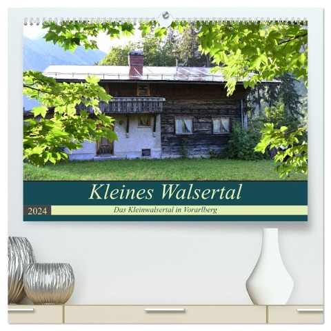 Kleines Walsertal - Das Kleinwalsertal in Vorarlberg (hochwertiger Premium Wandkalender 2024 DIN A2 quer), Kunstdruck in Hochglanz - Flori Flori0