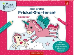 Cover-Bild zum Titel 'Mein großes Prickel-Starterset: Einhörner' von ''