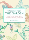 Cover-Bild zum Titel 'Words From the Garden' von 'Isobel Carlson'