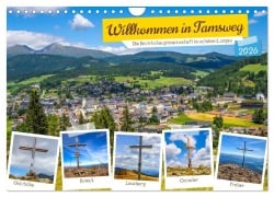 Cover-Bild zum Titel 'Willkommen in Tamsweg (Wandkalender 2026 DIN A4 quer), CALVENDO Monatskalender' von 'Christa Kramer'