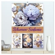 Blumen-Sinfonie (hochwertiger Premium Wandkalender 2026 DIN A2 hoch), Kunstdruck in Hochglanz - Gierok-Latniak, Steffen Magic Artist Design