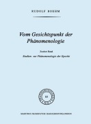 Cover-Bild zum Titel 'Vom Gesichtspunkt der Phänomenologie' von 'Rudolf Boehm'