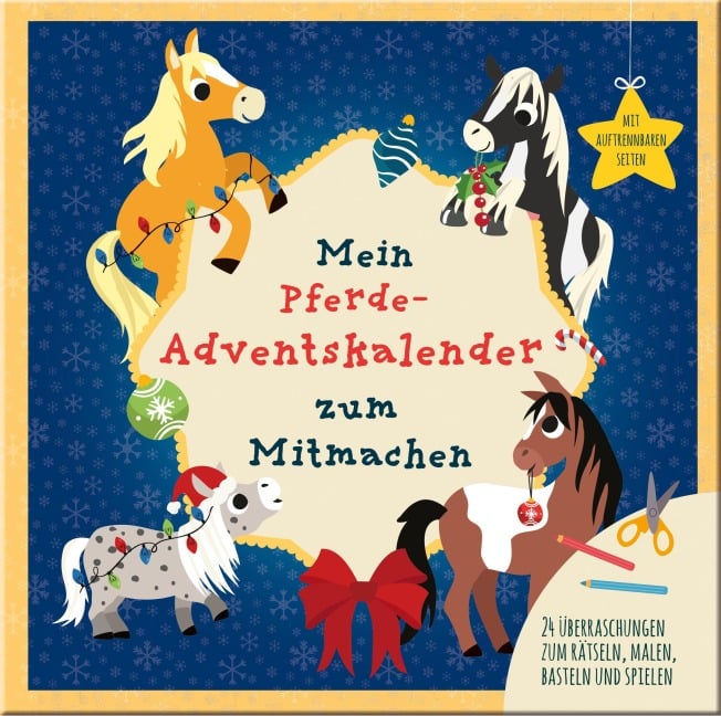 Mein Mein Pferde-Adventskalender zum Mitmachen - Julia Breitenöder