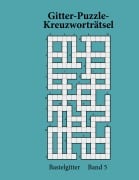 Cover-Bild zum Titel 'Gitter-Puzzle-Kreuzworträtsel' von 'Anna Lukas'