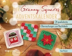 Cover-Bild zum Titel 'Der Granny-Squares-Adventskalender' von 'Inga Borges, @Byfrauline'