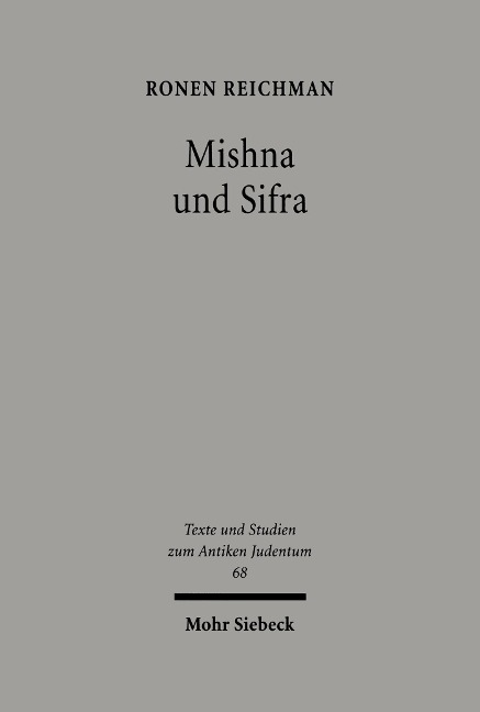 Mishna und Sifra - Ronen Reichman