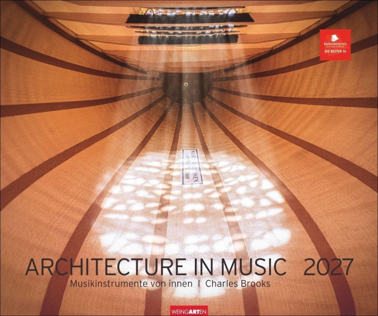 Architecture in Music Kalender 2027 - Musikinstrumente von innen - 
