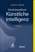 Cover-Bild zum Titel 'Rechtshandbuch Künstliche Intelligenz' von ''
