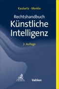 Cover-Bild zum Titel 'Rechtshandbuch Künstliche Intelligenz' von ''