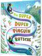 Cover-Bild zum Titel 'Die Super Duper Pinguin Rutsche' von 'Leonie Lord'