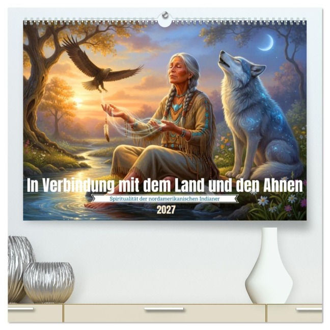 In Verbindung mit dem Land und den Ahnen (hochwertiger Premium Wandkalender 2027 DIN A2 quer), Kunstdruck in Hochglanz - Kerstin Waurick