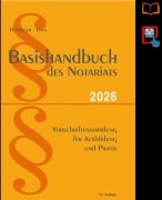 Cover-Bild zum Titel 'Basishandbuch des Notariats 2026' von 'Dirk Otto, Dirk-Ulrich Otto'