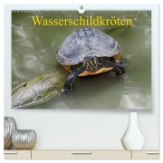 Cover-Bild zum Titel 'Wasserschildkröten (hochwertiger Premium Wandkalender 2026 DIN A2 quer), Kunstdruck in Hochglanz' von 'Klaudia Kretschmann'