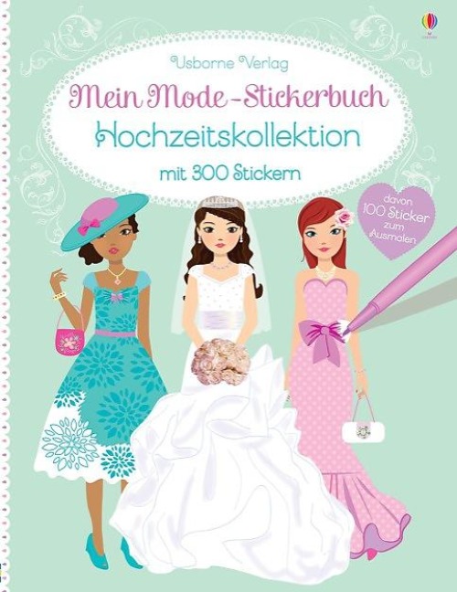 Mein Mode-Stickerbuch: Hochzeitskollektion - Fiona Watt