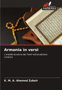 Cover-Bild zum Titel 'Armonia in versi' von 'K. M. A. Ahamed Zubair'