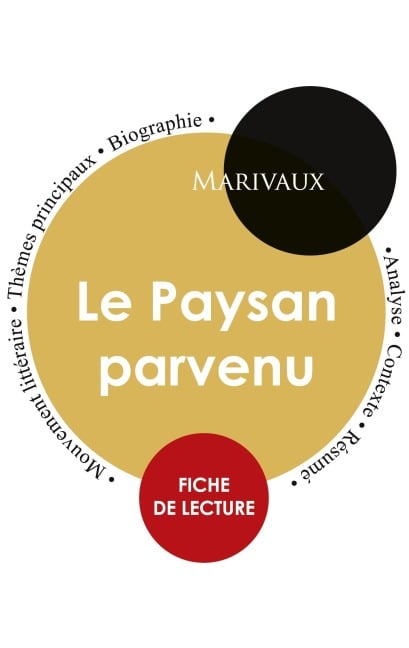 Fiche de lecture Le Paysan parvenu (Étude intégrale) - Marivaux