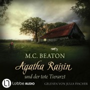 Cover-Bild zum Titel 'Agatha Raisin und der tote Tierarzt' von 'M. C. Beaton'