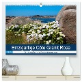 Einzigartige Côte Granit Rose (hochwertiger Premium Wandkalender 2024 DIN A2 quer), Kunstdruck in Hochglanz - Tanja Voigt