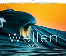 Cover-Bild zum Titel 'Wellen Kalender 2026: Meeres- und Wasser-Fotografie XXL Premium Kalender' von 'Philip Thurston'